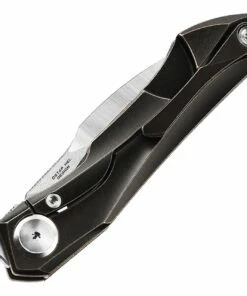 Promo 🎉 Bestech Knives Ivy BT2004A Flipper Knife, 3" S35VN Satin Hawkbill Blade, Black Titanium Handles 💯 -Automatic Knives shop BTKT2004A 1 68021.1603292337