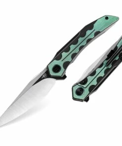 Discount ✨ Bestech Knives Samari - Green Ti (3.82" Two Toned) BT2009C ✔️ -Automatic Knives shop BTKT2009C 1 62654.1630524436