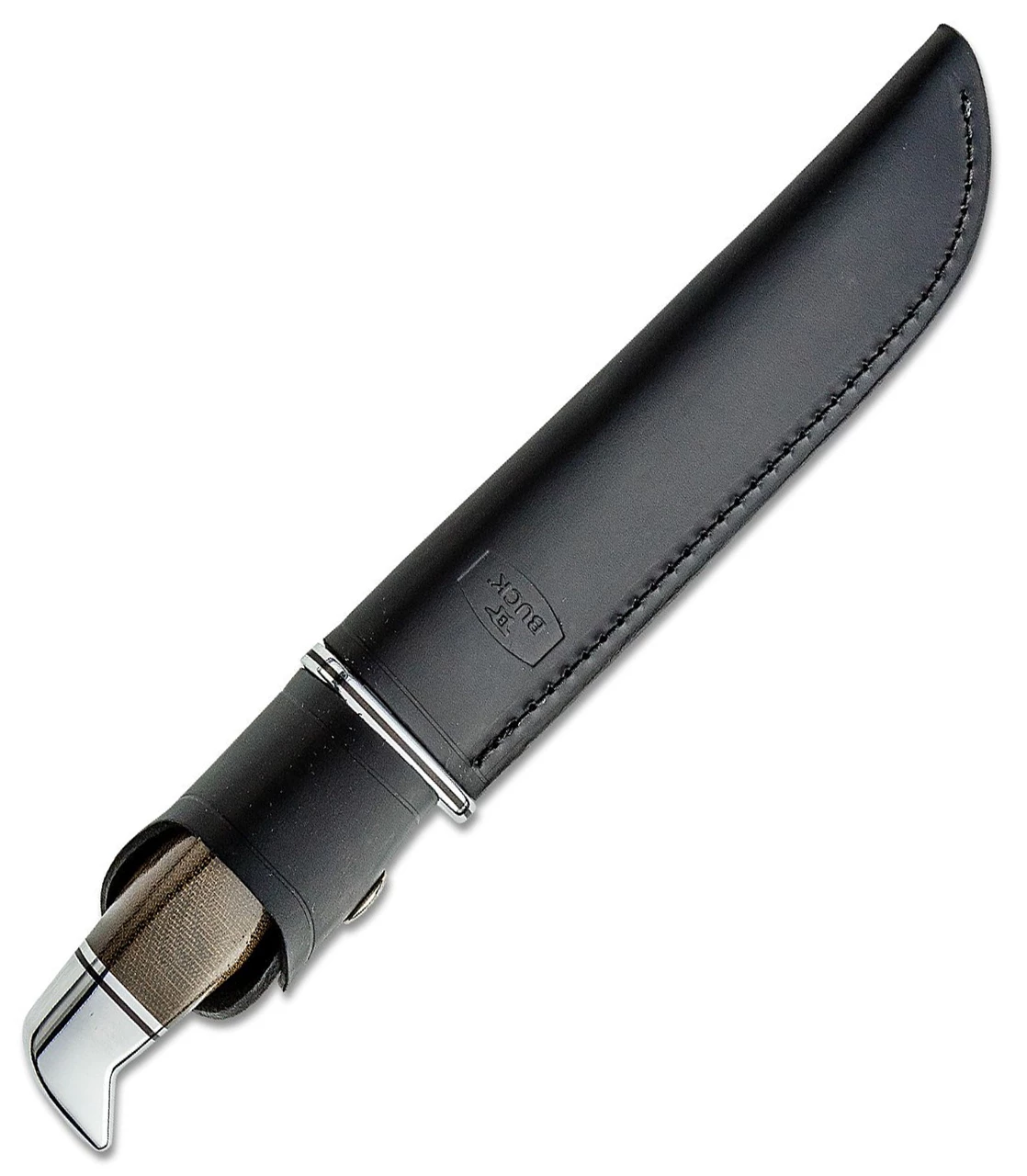 Budget ⌛ Buck Knives General Pro Fixed Blade 120GRS1, 7.3" CPM-S35VN Satin Plain Blade, Green Canvas Micarta Handle 🌟 2 Budget ⌛ Buck Knives General Pro Fixed Blade 120GRS1, 7.3" CPM-S35VN Satin Plain Blade, Green Canvas Micarta Handle 🌟 - Image 2