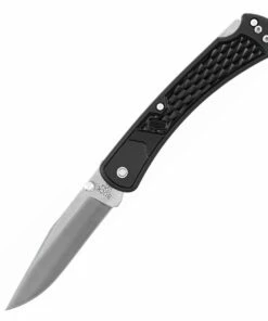 Best Pirce 🔥 Buck Knives Buck 110 Slim Hunter, 3.75" 420HC Clip Blade, Black Nylon Handle ⌛