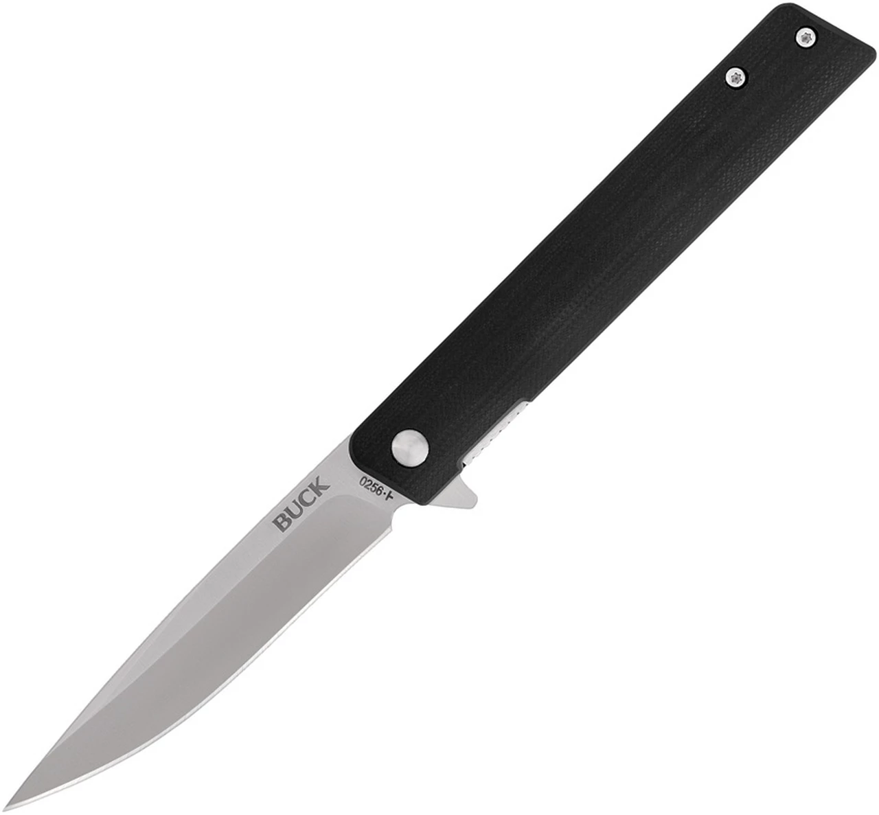 Brand new ✨ Buck Knives Decatur 0256BKS, 3.63" 7Cr Stainless Steel Satin Drop Point Blade, Black G-10 Handles ❤️ 1 Brand new ✨ Buck Knives Decatur 0256BKS, 3.63" 7Cr Stainless Steel Satin Drop Point Blade, Black G-10 Handles ❤️