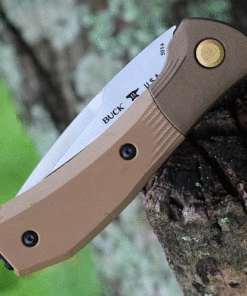 Discount 🧨 Buck Knives Buck Paradigm Shift Automatic 591BRS, 3" S35VN Drop Point Blade, Brown G-10 Handle ❤️ -Automatic Knives shop BU591BRS.3 77313.1626797832