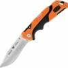 Hot Sale 😀 Buck Knives Buck 659 Orange Pursuit Pro Large Folding Drop Point, 3.5" S35VN Satin Drop Point Blade, Black & Orange Glass Filled Nylon Handle 🔥