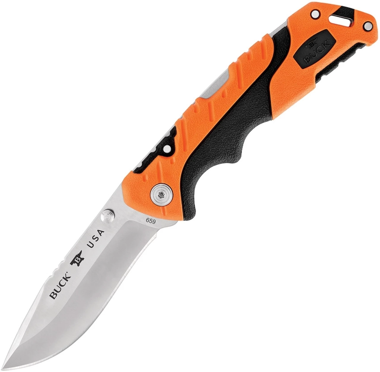 Hot Sale 😀 Buck Knives Buck 659 Orange Pursuit Pro Large Folding Drop Point, 3.5" S35VN Satin Drop Point Blade, Black & Orange Glass Filled Nylon Handle 🔥 1 Hot Sale 😀 Buck Knives Buck 659 Orange Pursuit Pro Large Folding Drop Point, 3.5" S35VN Satin Drop Point Blade, Black & Orange Glass Filled Nylon Handle 🔥
