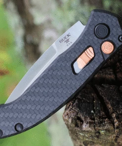 Best deal 🛒 Buck Knives Buck Impact Automatic 898CFSLE - 2021 Limited Edition, 3.13" S35VN Satin Plain Blade, Twill Carbon Fiber Handle 🔔 -Automatic Knives shop BU898CFSLE1.3 07563.1626797392