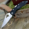 Flash Sale 🧨 Byrd Knives Byrd Harrier 2 Lightweight BY01PBK2, 3.36" 8Cr13MoV Plain Blade, Black FRN Handle ⭐