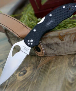 Flash Sale 🧨 Byrd Knives Byrd Harrier 2 Lightweight BY01PBK2, 3.36" 8Cr13MoV Plain Blade, Black FRN Handle ⭐