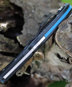 Brand new 👍 Spyderco Knives Spyderco Endura Thin Blue Line 3.80" Satin Black FRN C10FBKBL 🎁 -Automatic Knives shop C10FPSBKBL.1 00745.1626886414