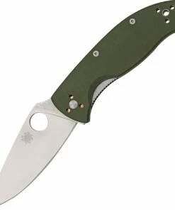 Brand new 👍 Spyderco Knives Spyderco Tenacious,Green G-10 Handle, Plain Edge 💯