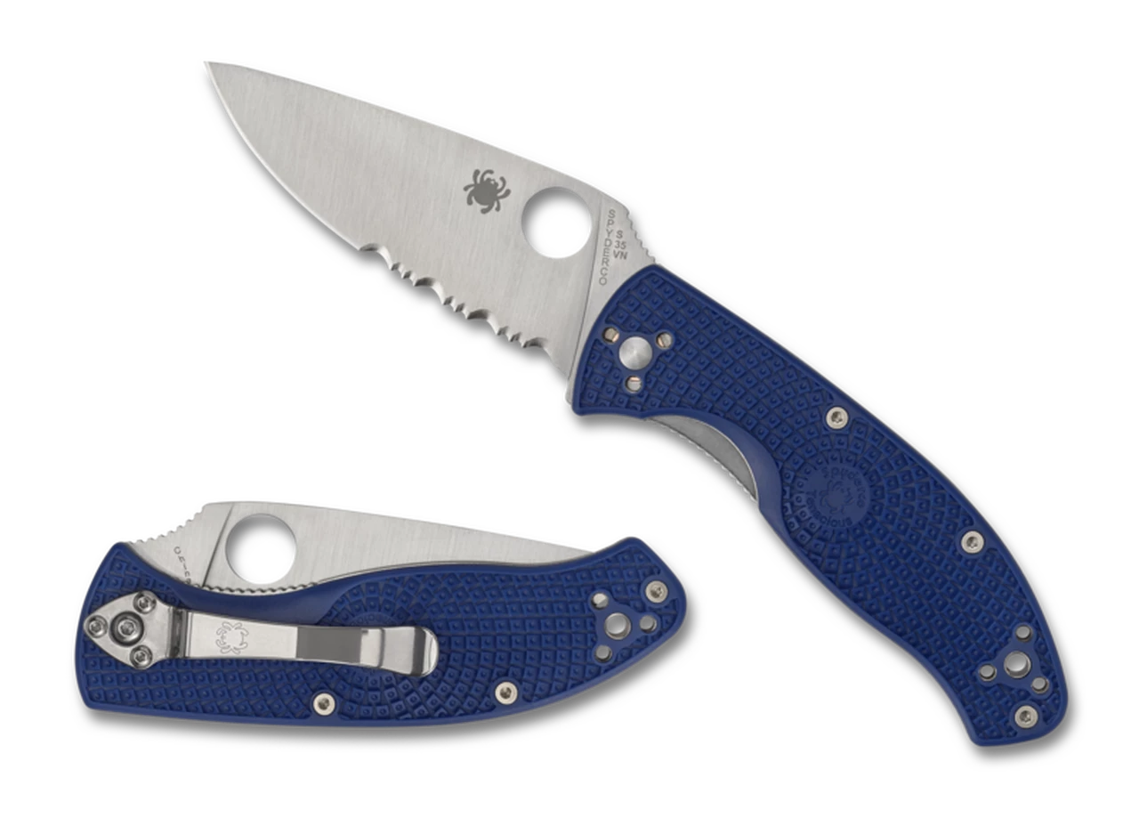 Best reviews of π Spyderco Knives Spyderco Tenacious Lightweight Blue FRN (3.4" S35VN Ser) C122PSBL π 1 Best reviews of π Spyderco Knives Spyderco Tenacious Lightweight Blue FRN (3.4" S35VN Ser) C122PSBL π