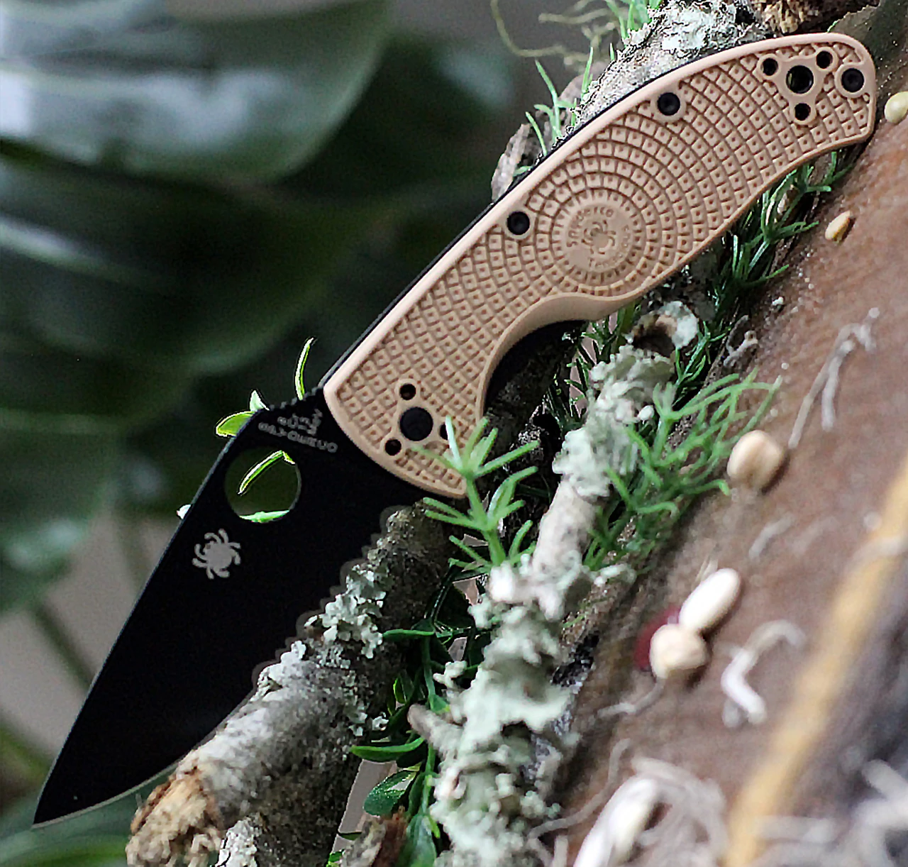 Discount ⌛ Spyderco Knives Spyderco Tenacious Lightweight, C122PSTNBK, 3.39" 8Cr13MoV Partially Serrated Black Blade, Tan FRN Handle 🌟 1 Discount ⌛ Spyderco Knives Spyderco Tenacious Lightweight, C122PSTNBK, 3.39" 8Cr13MoV Partially Serrated Black Blade, Tan FRN Handle 🌟