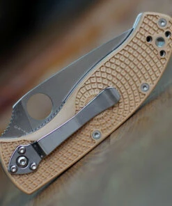 Flash Sale 😍 Spyderco Knives Spyderco Tenacious Lightweight, C122PTN 3.39" 8Cr13MoV Plain Blade, Tan FRN Handle ✨ 6 Flash Sale 😍 Spyderco Knives Spyderco Tenacious Lightweight, C122PTN 3.39" 8Cr13MoV Plain Blade, Tan FRN Handle ✨ -Automatic Knives shop C122PTN.2 52522.1610392596