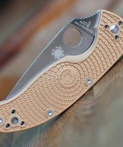 Flash Sale 😍 Spyderco Knives Spyderco Tenacious Lightweight, C122PTN 3.39" 8Cr13MoV Plain Blade, Tan FRN Handle ✨ 7 Flash Sale 😍 Spyderco Knives Spyderco Tenacious Lightweight, C122PTN 3.39" 8Cr13MoV Plain Blade, Tan FRN Handle ✨ -Automatic Knives shop C122PTN.3 98423.1610392596