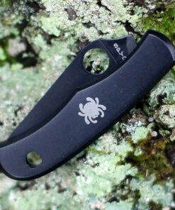 Discount 🛒 Spyderco Knives Spyderco Bug Knife Black Stainless Steel(1.3" Blk 3Cr13 ) C133BKP 🎉 -Automatic Knives shop C133BKP.3 10424.1601065571