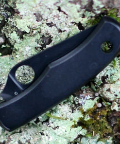 Discount 🛒 Spyderco Knives Spyderco Bug Knife Black Stainless Steel(1.3" Blk 3Cr13 ) C133BKP 🎉 -Automatic Knives shop C133BKP.4 42970.1601065572