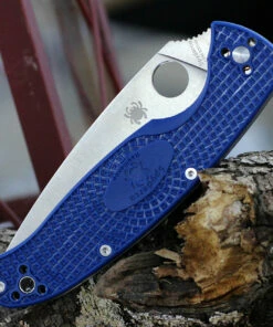 Promo 🛒 Spyderco Knives Spyderco Resilience Lightweight - Blue FRN (4.25" CPM-S35VN Satin) C142PBL 😀 -Automatic Knives shop C142PBL.3 29385.1645111450