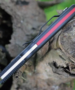 Flash Sale ✔️ Spyderco Knives Spyderco Rescue Thin Red Line 3.57" Satin Black FRN C14FBKRD3 🧨 -Automatic Knives shop C14FSBKRD3 16806.1626812362