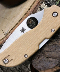 Hot Sale 😀 Spyderco Knives Spyderco Chaparral Birdseye Maple C152WDP, 2.79" CTS XHP Plain Blade, Wood Handle 🔔 7 Hot Sale 😀 Spyderco Knives Spyderco Chaparral Birdseye Maple C152WDP, 2.79" CTS XHP Plain Blade, Wood Handle 🔔 -Automatic Knives shop C152WDP.2 31673.1611931403