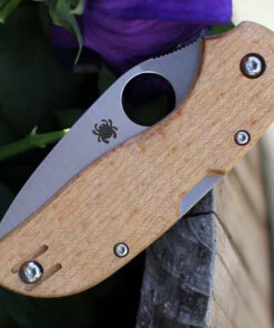 Hot Sale 😀 Spyderco Knives Spyderco Chaparral Birdseye Maple C152WDP, 2.79" CTS XHP Plain Blade, Wood Handle 🔔 9 Hot Sale 😀 Spyderco Knives Spyderco Chaparral Birdseye Maple C152WDP, 2.79" CTS XHP Plain Blade, Wood Handle 🔔 -Automatic Knives shop C152WDP.4 02255.1611932193