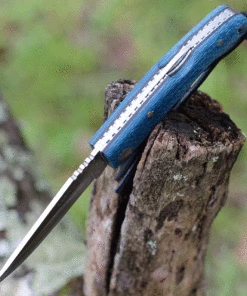 Hot Sale 👏 Castillo Knives Navaja Lockback Fol ding, C1CBM, 3" Satin Sandvik 14C28N Blade, Midnight Black Micarta Handles 👍 -Automatic Knives shop C1CBM 11679.1636053508