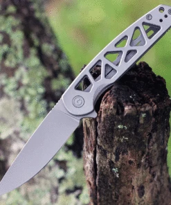 Coupon 🌟 CIVIVI Knives CIVIVI Perf - Gray Skeletonized (3.12" Nitro-V SW) - C20006-A 🌟