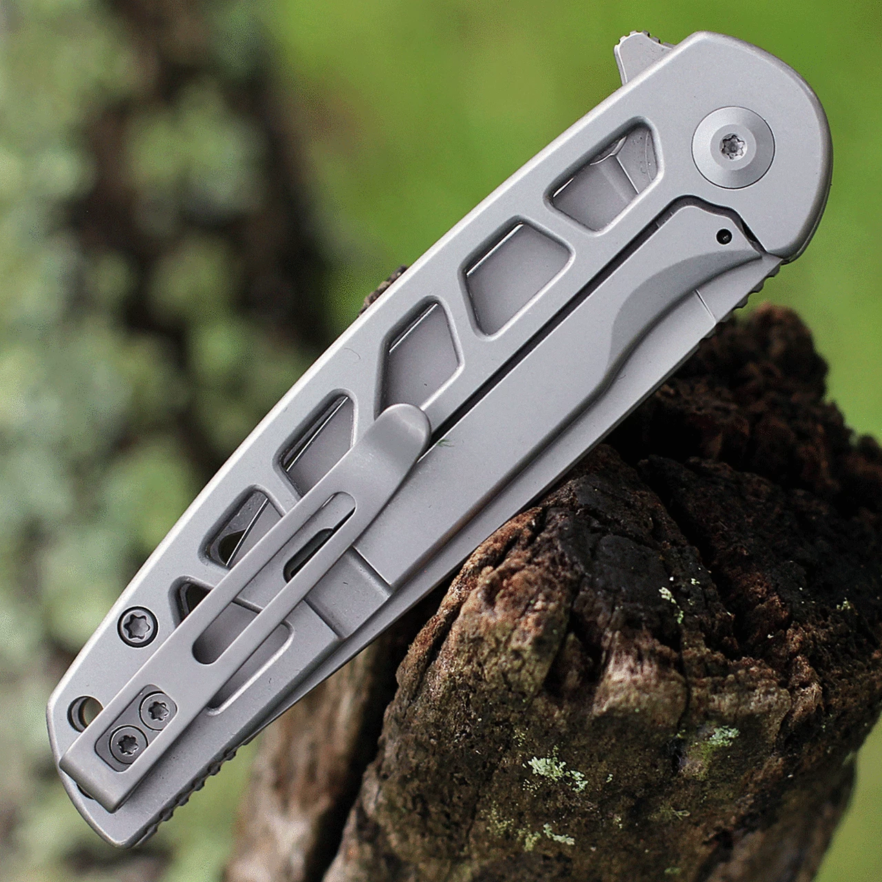 Coupon 🌟 CIVIVI Knives CIVIVI Perf - Gray Skeletonized (3.12" Nitro-V SW) - C20006-A 🌟 4 Coupon 🌟 CIVIVI Knives CIVIVI Perf - Gray Skeletonized (3.12" Nitro-V SW) - C20006-A 🌟 - Image 4
