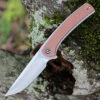 Buy 🛒 CIVIVI Knives CIVIVI Asticus C2002F, 3.80" D2 Satin Drop Point Plain Blade, Stonewashed Copper Handles 🎉