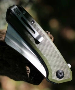 Top 10 😀 CIVIVI Knives CIVIVI Mini Bullmastiff C2004A, 2.97" 9Cr18MoV Stonewashed Cleaver Plain Blade, OD Green G-10 Handles 🤩 -Automatic Knives shop C2004A.2 98266.1622144131