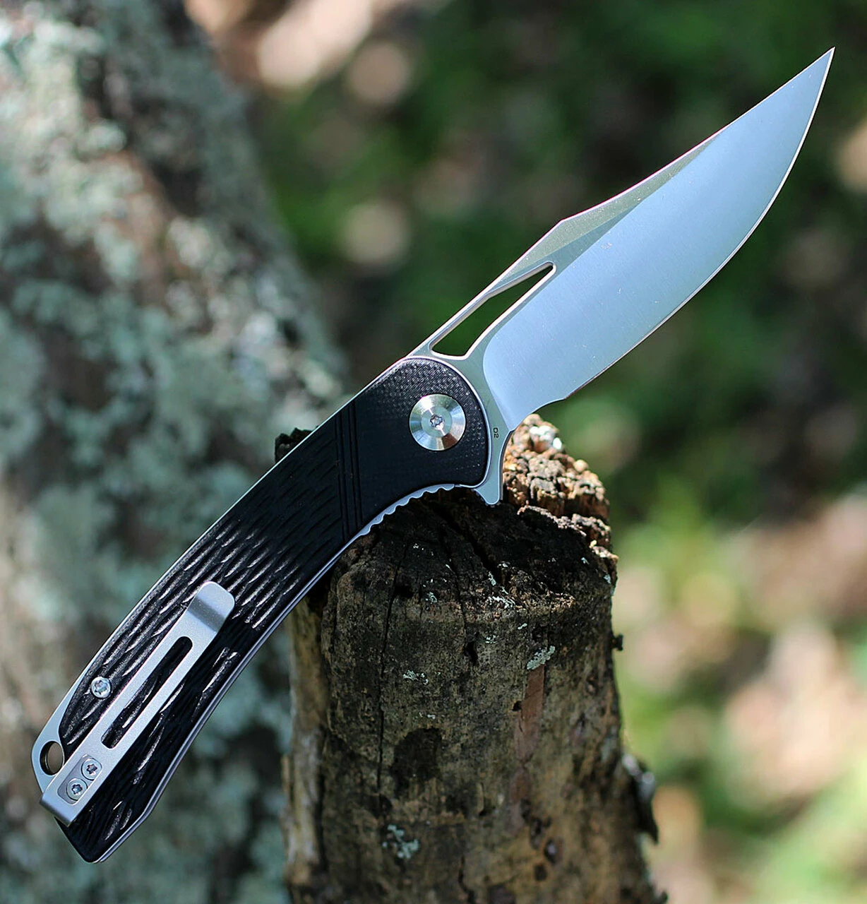 Coupon ❤️ CIVIVI Knives CIVIVI 🐶 Dogma Linerlock C2005D, 3.46" D2 Satin Plain Blade, Black G10 Handles 🔥 2 Coupon ❤️ CIVIVI Knives CIVIVI 🐶 Dogma Linerlock C2005D, 3.46" D2 Satin Plain Blade, Black G10 Handles 🔥 - Image 2