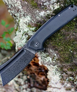 Best reviews of 🔥 CIVIVI Knives CIVIVI Bullmastiff C2006DS-1, 3.83" Damascus Cleaver Blade, Black G-10 Handles w/Twill Carbon Fiber Overlay ✨