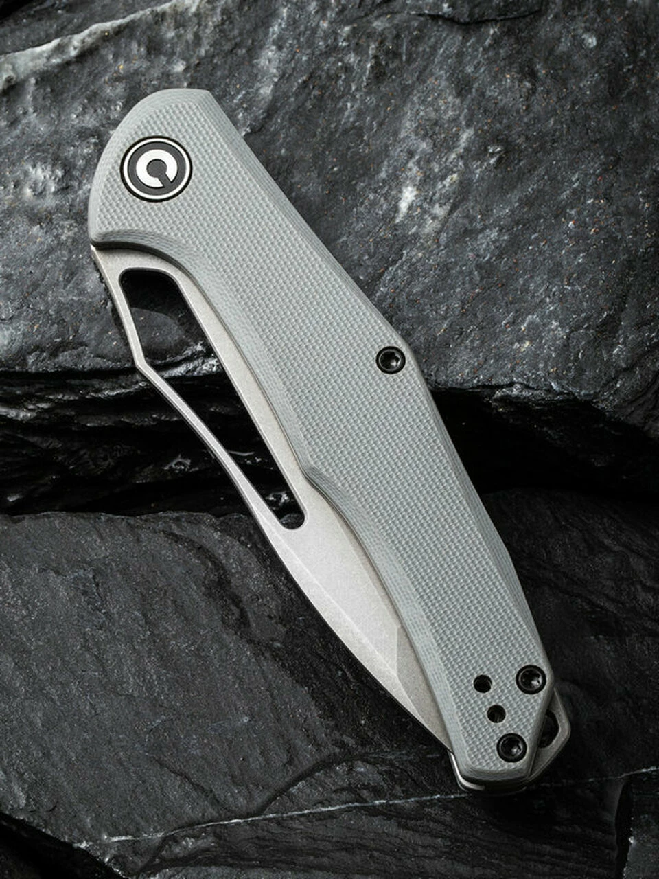 Wholesale 👍 CIVIVI Knives CIVIVI Fracture C2008B, 3.35" 8Cr14MoV Stonewashed Tanto Blade, Gray G-10 Handles 🎉 4 Wholesale 👍 CIVIVI Knives CIVIVI Fracture C2008B, 3.35" 8Cr14MoV Stonewashed Tanto Blade, Gray G-10 Handles 🎉 - Image 4