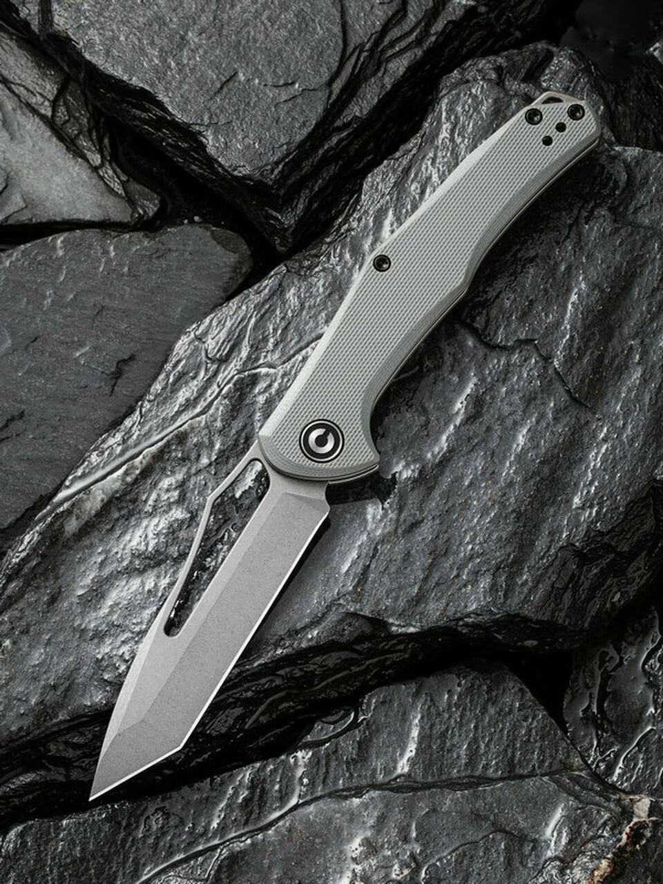 Wholesale 👍 CIVIVI Knives CIVIVI Fracture C2008B, 3.35" 8Cr14MoV Stonewashed Tanto Blade, Gray G-10 Handles 🎉 1 Wholesale 👍 CIVIVI Knives CIVIVI Fracture C2008B, 3.35" 8Cr14MoV Stonewashed Tanto Blade, Gray G-10 Handles 🎉