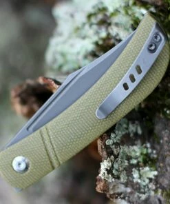 Outlet 🎉 CIVIVI Knives Civivi Appalachian Drifter Slip Joint C2015B, 2.96" Gray Stonewash S35VN Plain Blade, Olive Micarta Handle 🔔 6 Outlet 🎉 CIVIVI Knives Civivi Appalachian Drifter Slip Joint C2015B, 2.96" Gray Stonewash S35VN Plain Blade, Olive Micarta Handle 🔔 -Automatic Knives shop C2015B.3 51103.1607025776.1280.1280 59349.1609879302