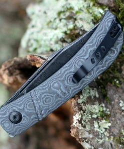 Flash Sale 🛒 CIVIVI Knives Civivi Appalachian Drifter Slip Joint C2015DS-1, 2.96" Black Hand Rubbed Damascus Blade, Layered Gray G10 w/Rose Pattern Carbon Fiber Handle 👏 -Automatic Knives shop C2015DS1.2 41482.1607026442
