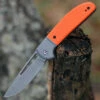 Promo 🔔 CIVIVI Knives CIVIVI Trailblazer C2018A, 2.97" 14C28N Gray Stonewashed Drop Point Blade, Orange G-10 Handle w/ Gray Stainless Steel Bolster 🌟