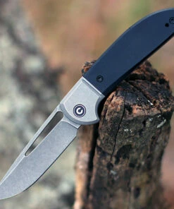 Flash Sale 🎉 CIVIVI Knives CIVIVI Trailblazer C2018C, 2.97" 14C28N Gray Stonewashed Drop Point Blade, Black G-10 Handle w/ Gray Stainless Steel Bolster 😍