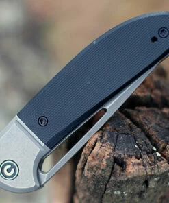 Flash Sale 🎉 CIVIVI Knives CIVIVI Trailblazer C2018C, 2.97" 14C28N Gray Stonewashed Drop Point Blade, Black G-10 Handle w/ Gray Stainless Steel Bolster 😍 -Automatic Knives shop C2018C.3 99850.1621963835