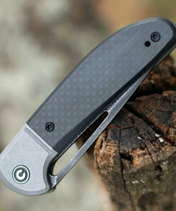 Buy ❤️ CIVIVI Knives CIVIVI Trailblazer C2018DS-1, 2.97" Black Hand Rubbed Damascus Drop Point Blade, Twill Carbon Fiber Over Black G-10 Handle w/ Gray Stainless Steel Bolster 🎁 -Automatic Knives shop C2018DS1.3 91838.1607027039