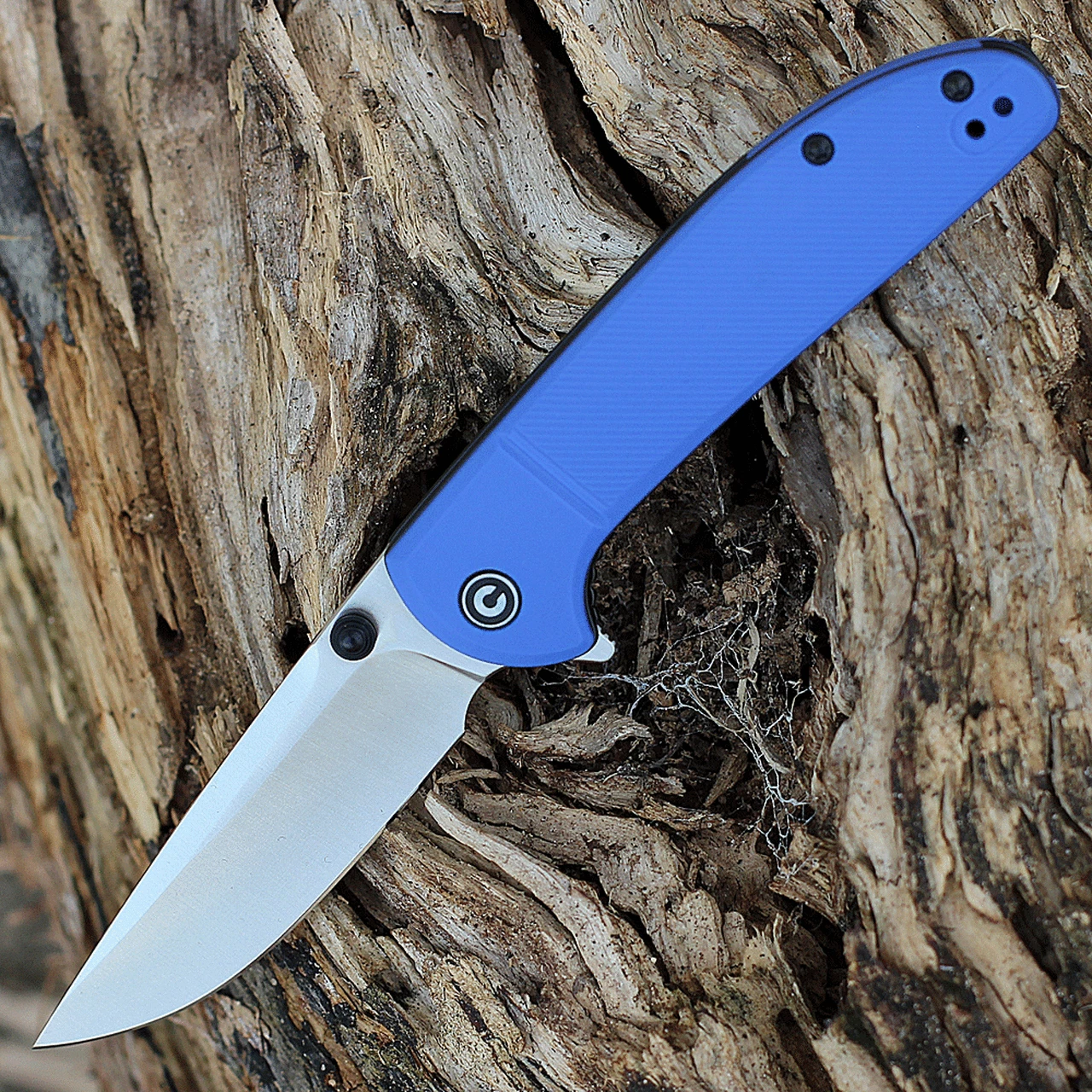 Outlet ✨ CIVIVI Knives CIVIVI Badlands Vagabond C2019C, 3.25" 9Cr18MoV Satin Drop Point Blade, Blue FRN Handles ✨ 1 Outlet ✨ CIVIVI Knives CIVIVI Badlands Vagabond C2019C, 3.25" 9Cr18MoV Satin Drop Point Blade, Blue FRN Handles ✨