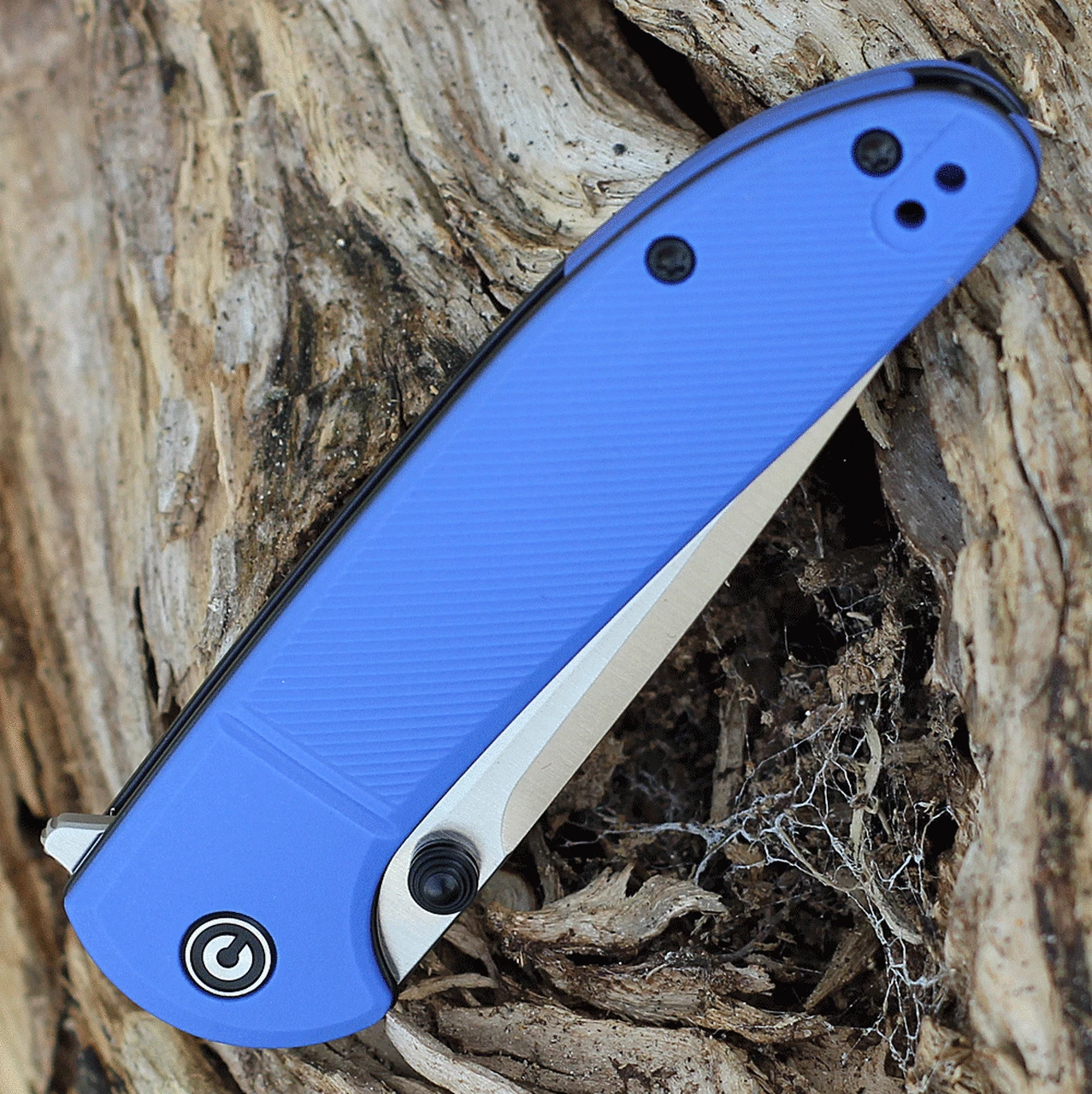 Outlet ✨ CIVIVI Knives CIVIVI Badlands Vagabond C2019C, 3.25" 9Cr18MoV Satin Drop Point Blade, Blue FRN Handles ✨ 3 Outlet ✨ CIVIVI Knives CIVIVI Badlands Vagabond C2019C, 3.25" 9Cr18MoV Satin Drop Point Blade, Blue FRN Handles ✨ - Image 3