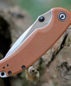 Coupon ⌛ CIVIVI Knives CIVIVI Pintail C2020A, 2.98" CPM S35VN Satin Drop Point Plain Blade, Brown Micarta Handles 😀 -Automatic Knives shop C2020A.3 25984.1609257149