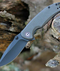 Cheap ✨ CIVIVI Knives CIVIVI Pintail C2020C, 2.98" CPM S35VN Black Stonewashed Drop Point Blade, Dark Green Micarta Handles 🎉