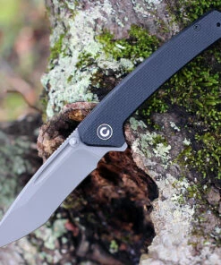 Cheapest 🔔 CIVIVI Knives Keen Nadder, C2021A, 3.48" N690 Compound Tanto Blade, Coarse Black G-10 Handles ⌛
