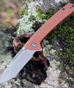 Cheapest 🌟 CIVIVI Knives Keen Nadder, C2021B, 3.48" N690 Compound Tanto Blade, Brown Micarta Handles 🤩