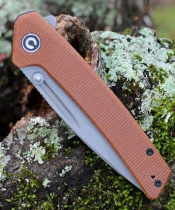 Cheapest 🌟 CIVIVI Knives Keen Nadder, C2021B, 3.48" N690 Compound Tanto Blade, Brown Micarta Handles 🤩 -Automatic Knives shop C2021B.3 28903.1611675533