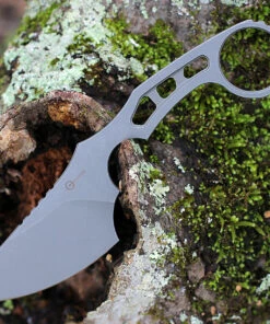 Promo โ๏ธ CIVIVI Knives Planck, C2022A, 2.87" D2 Stonewashed Blade and Skeletonized Handle, Kydex Sheath ๐