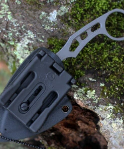 Promo ✔️ CIVIVI Knives Planck, C2022A, 2.87" D2 Stonewashed Blade and Skeletonized Handle, Kydex Sheath 🔔 -Automatic Knives shop C2022A 62990.1611677186