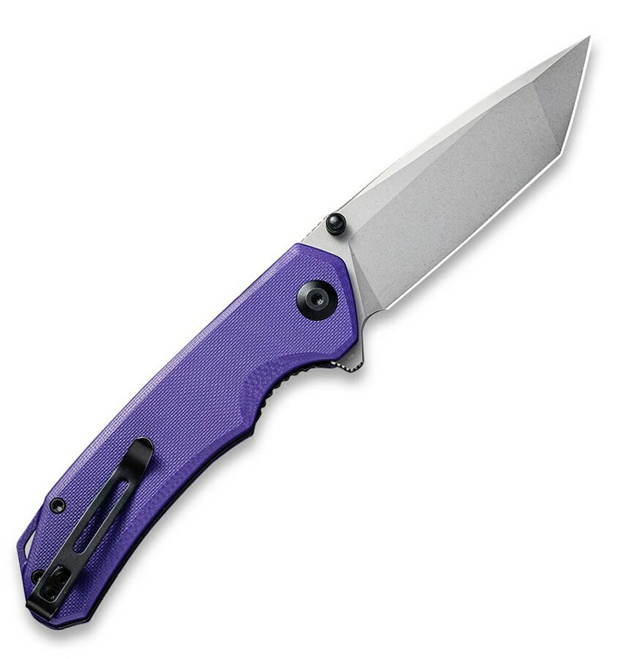 Promo 🌟 CIVIVI Knives CIVIVI Brazen Linerlock Knife C2023A, 3.5" D2 Gray Stonewashed Tanto Blade, Purple G-10 Handle ❤️ 2 Promo 🌟 CIVIVI Knives CIVIVI Brazen Linerlock Knife C2023A, 3.5" D2 Gray Stonewashed Tanto Blade, Purple G-10 Handle ❤️ - Image 2
