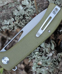 Promo 🧨 CIVIVI Knives CIVIVI Riffle Flipper Knife C2024B, 3.46" 14C28N Gray Stonewashed Drop Point Blade, Olive Micarta Handles 🤩 7 Promo 🧨 CIVIVI Knives CIVIVI Riffle Flipper Knife C2024B, 3.46" 14C28N Gray Stonewashed Drop Point Blade, Olive Micarta Handles 🤩 -Automatic Knives shop C2024B.3 70869.1621975787