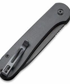 Outlet 🛒 CIVIVI Knives CIVIVI Button Lock Elementum - Black G-10 (3.47" Black Stonewashed) C2103A 🔥 -Automatic Knives shop C2103A Button Lock Elementum 6 92061.1618257519